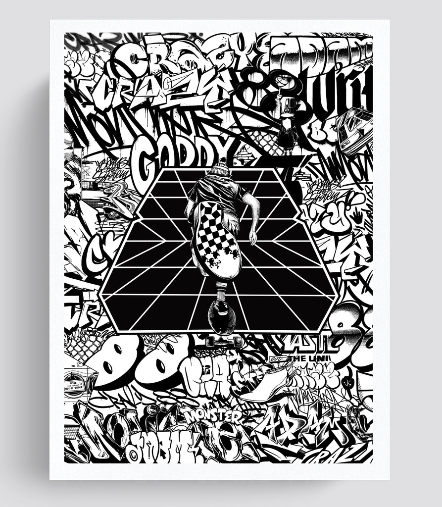 Crazy '88 Print (A2)